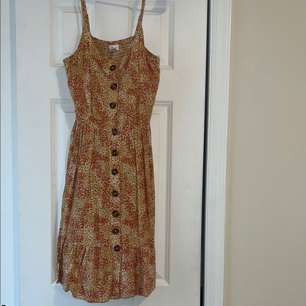 Floral Button-Down Sundress